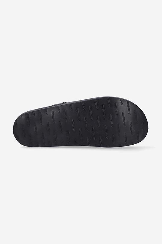 MISBHV leather sliders The La 022BM306 black AA00