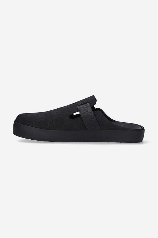 Shoes MISBHV leather sliders The La 022BM306 black