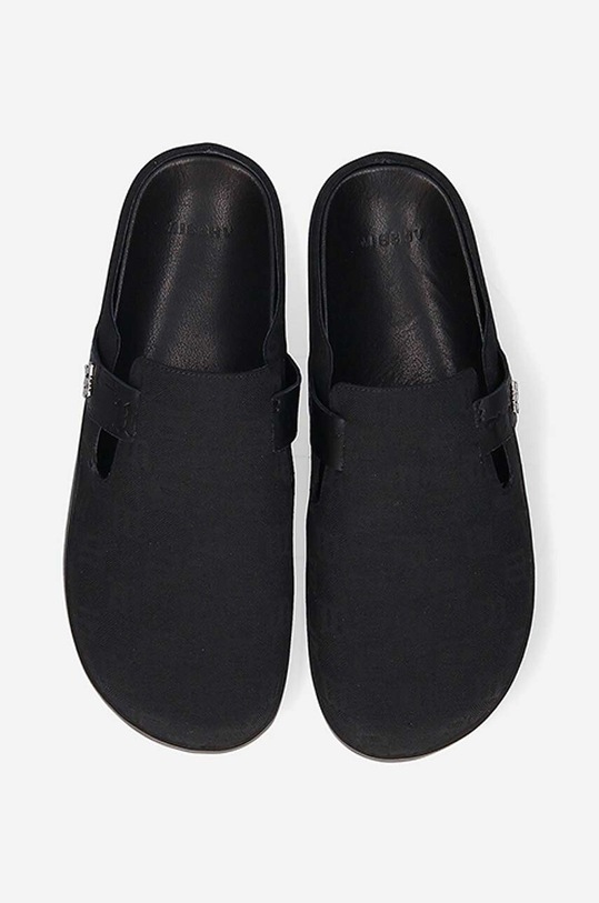 MISBHV leather sliders The La black 022BM306
