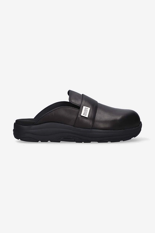 Suicoke infradito in pelle x Tom Wood nero 316LTW.LTW