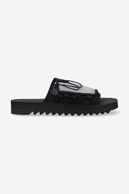 Pantofle Suicoke DAO-2AB BLACK imitace semiše černá DAO.2AB