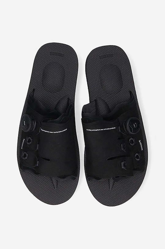 Suicoke papuci LETA-AB negru LETA.AB