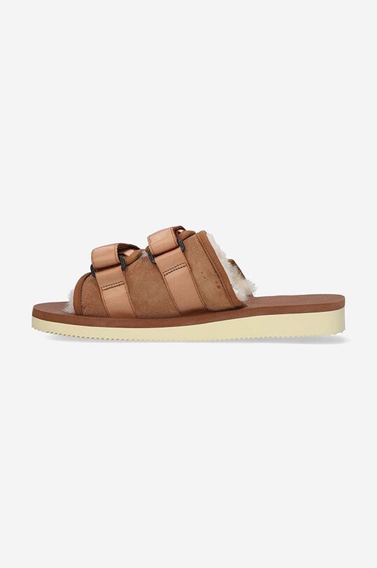 Παπούτσια Παντόφλες Suicoke Sandały Suicoke Rubber Sole MOTO-M2AB MOTO.M2AB.BROWN καφέ