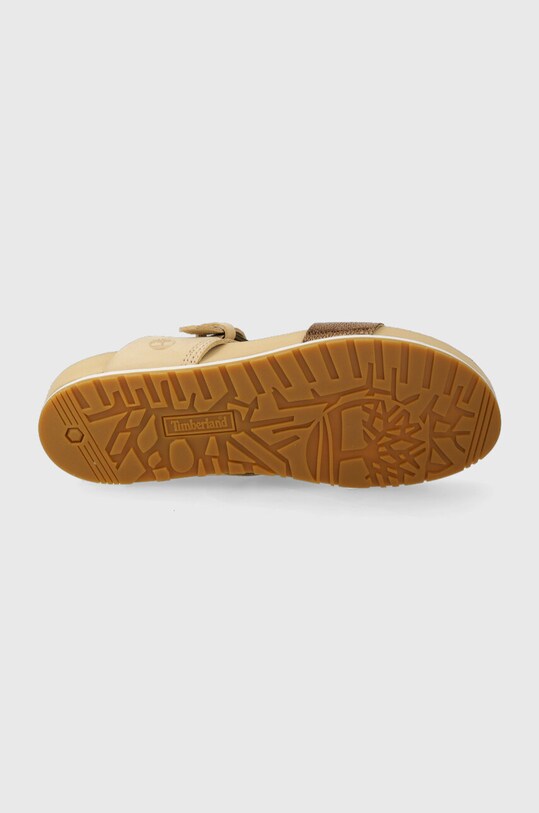 Kožené šľapky Timberland Malibu Waves 2 A2PQM béžová