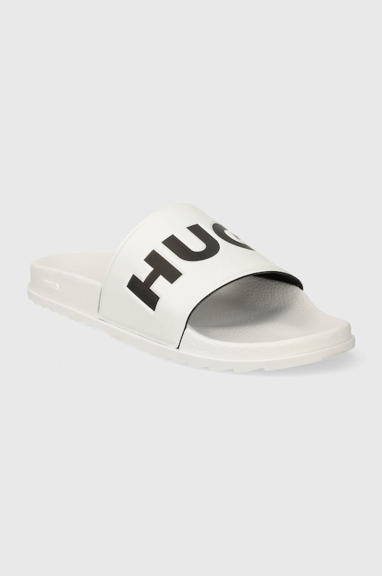 HUGO klapki Match 50498352.120 biały AA00