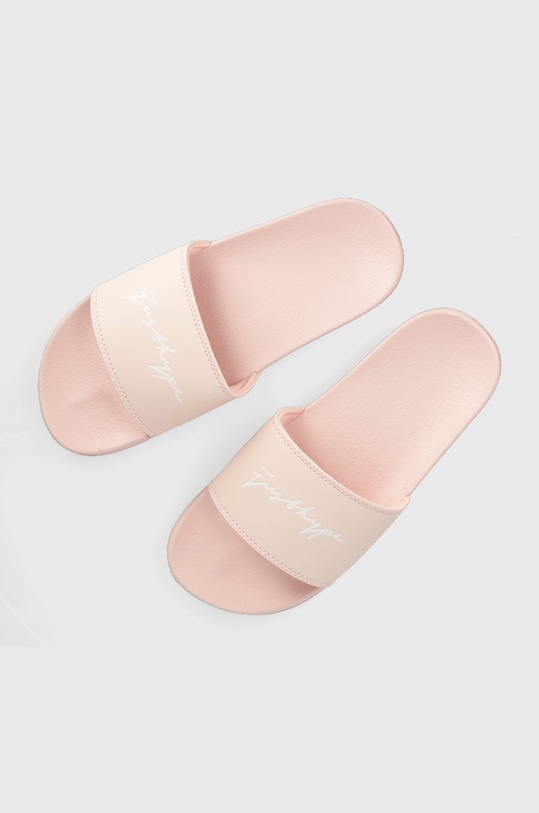 Hype klapki syntetyczny różowy YXF.828