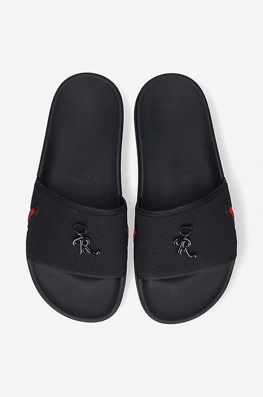 Raf Simons klapki Astra czarny HR810002S.0003