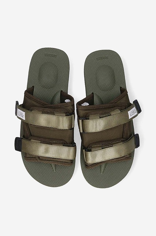 Suicoke sliders MOTO-CAB green MOTO.CAB