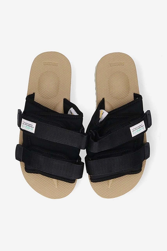 Suicoke ciabatte slide MOTO-CAB-ECO nero MOTO.CAB.ECO