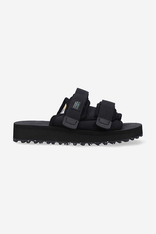 Suicoke sliders MOTO-CAB-ECO textile black MOTO.CAB.ECO