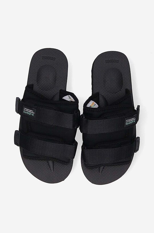 Suicoke ciabatte slide MOTO-CAB-ECO nero MOTO.CAB.ECO