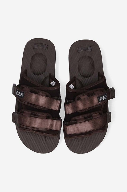 Suicoke klapki MOTO-VS brązowy MOTO.VS