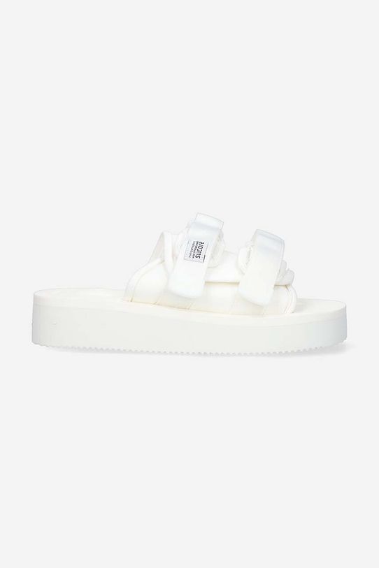 Suicoke papuci textil alb MOTO.PO