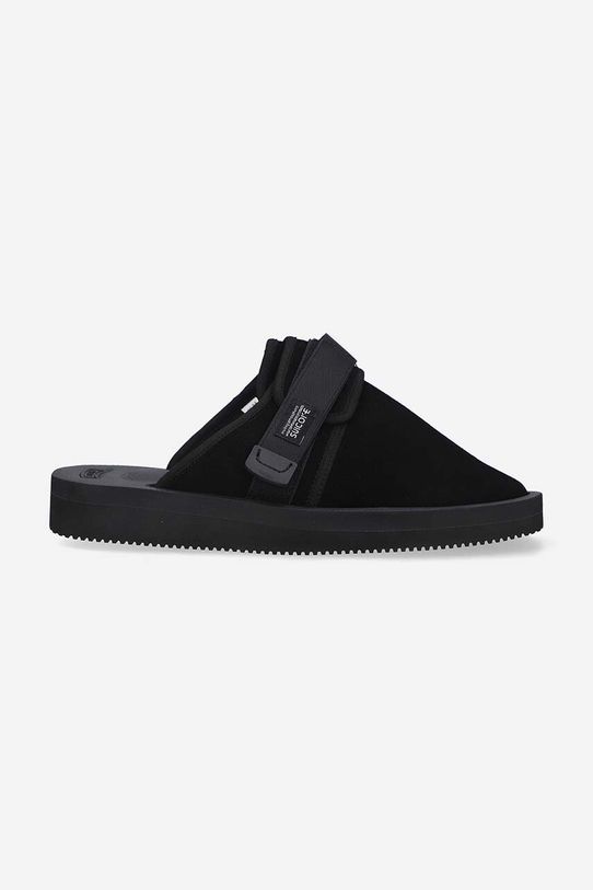 Suicoke klapki zamszowe ZAVO-VS pozostałe czarny ZAVO.VS