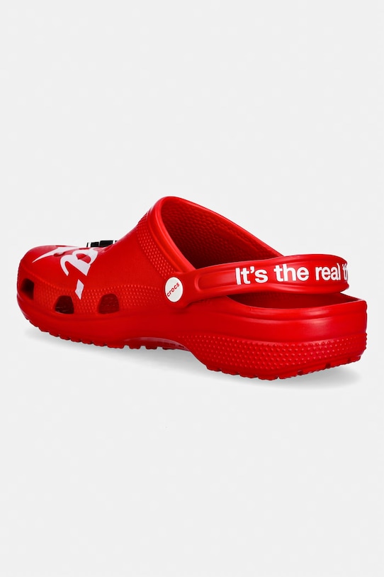 Obuwie Crocs klapki Coca Cola Cls Clg 212129.90H czerwony