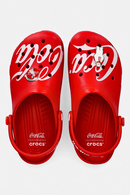 Crocs klapki Coca Cola Cls Clg czerwony 212129.90H