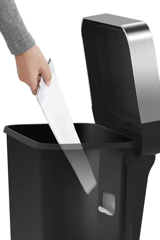 Simplehuman coș de gunoi 45 L negru CW1385CB