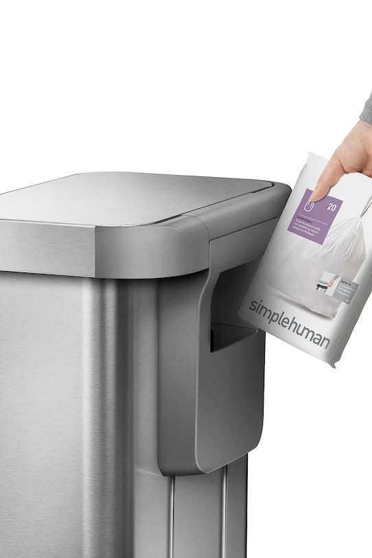 Koš za smeti Simplehuman 45 L CW2024 siva AA00