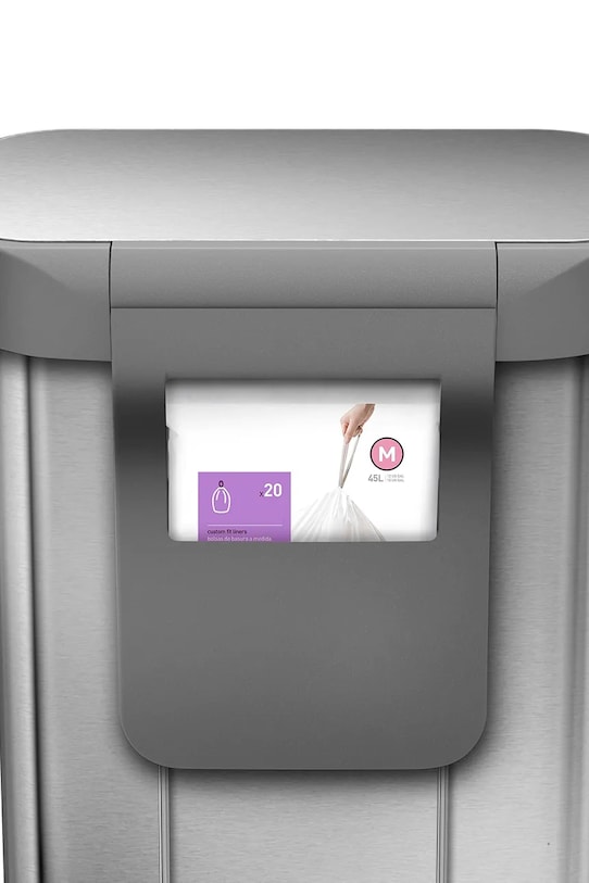 Kopalnica Koš za smeti Simplehuman 45 L CW2024 siva