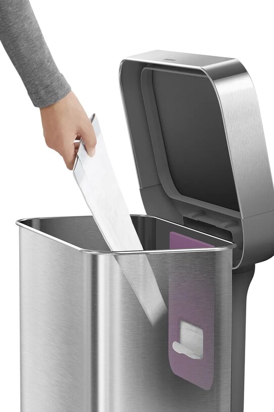 Simplehuman coș de gunoi 45 L gri CW2024