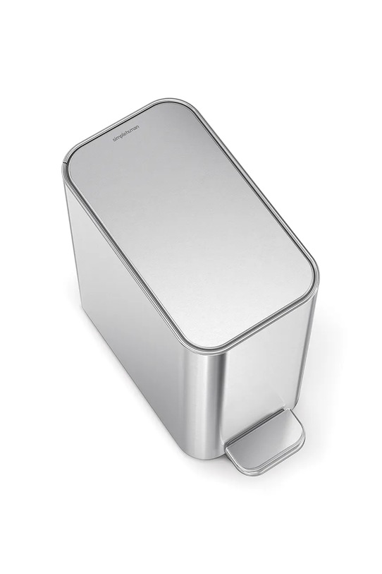Kuchnia i bar Simplehuman kosz na śmieci Slim 5 L CW2096 szary
