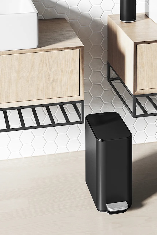 Simplehuman kosz na śmieci Slim Step 5 L CW2101 czarny