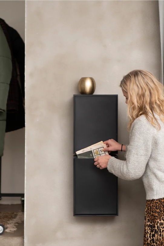 ReCollector kosz na śmieci ścienny Recycling Box 12 L/30 x 15 x 40 cm SORT12SO