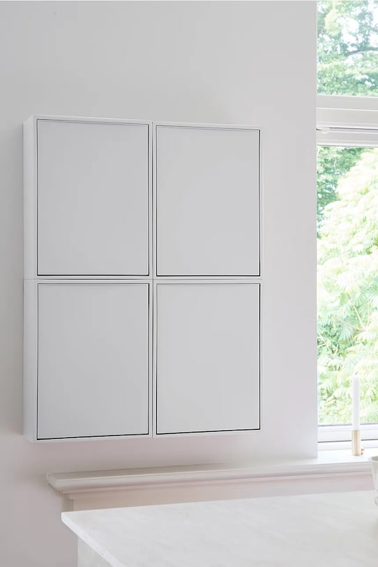 ReCollector kosz na śmieci ścienny Recycling box 30 x 15 x 40 cm SORT13HV biały