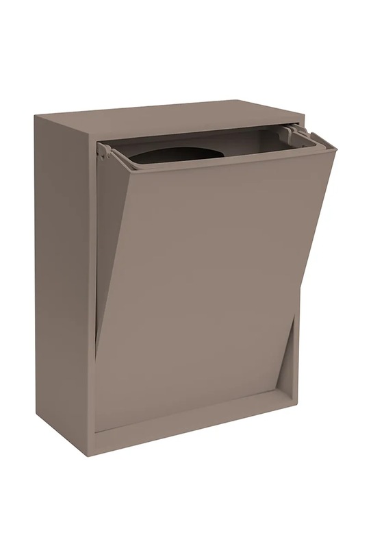 ReCollector kosz na śmieci ścienny Recycling box 30 x 15 x 40 cm SORT16BR brązowy AA00