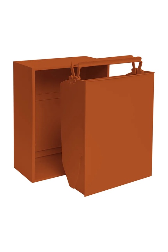 ReCollector kosz na śmieci ścienny Recycling box 30 x 15 x 40 cm pomarańczowy SORT19NS