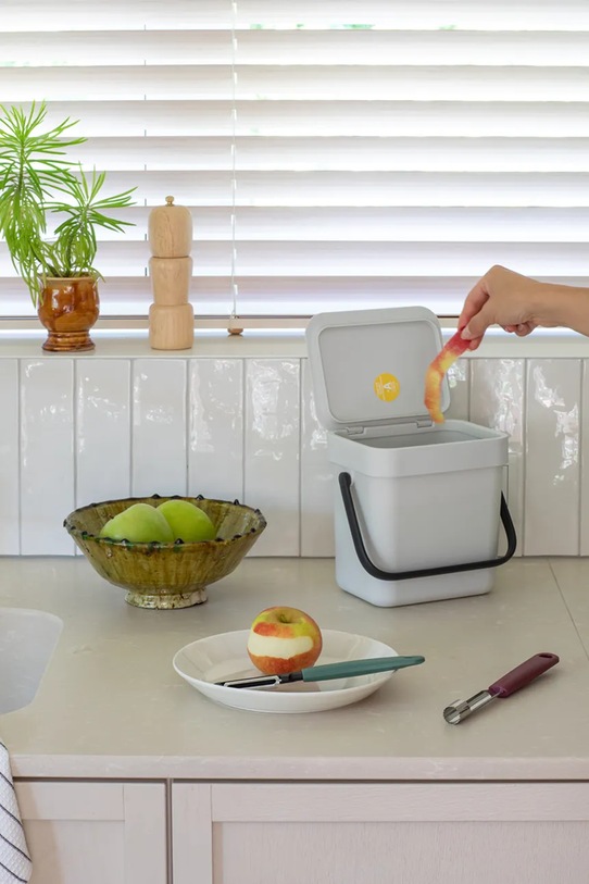 Brabantia kosz na śmieci Sort & Go 3 L szary 213229