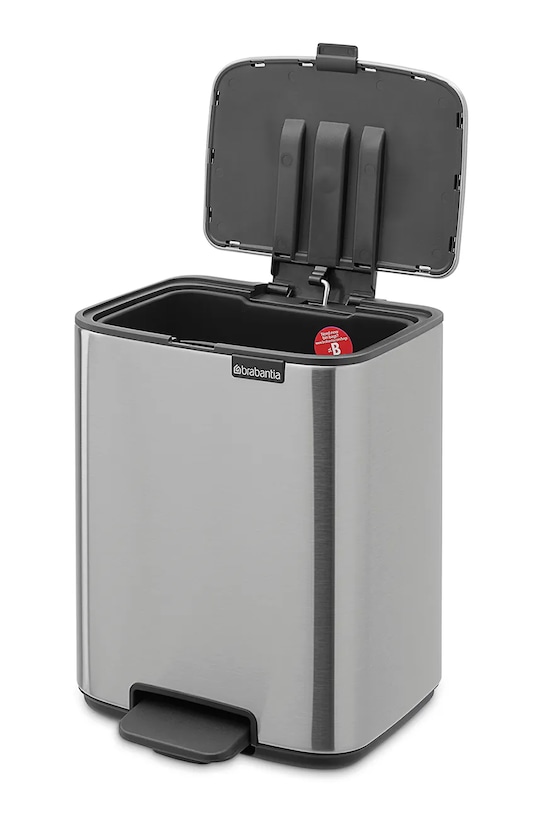 Kuchnia i bar Brabantia kosz na śmieci Bo 7 L 237942 szary