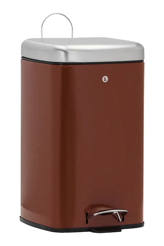 House Doctor kosz na śmieci ze stali nierdzewnej 27 x 36 x 46 cm czerwony 900001024