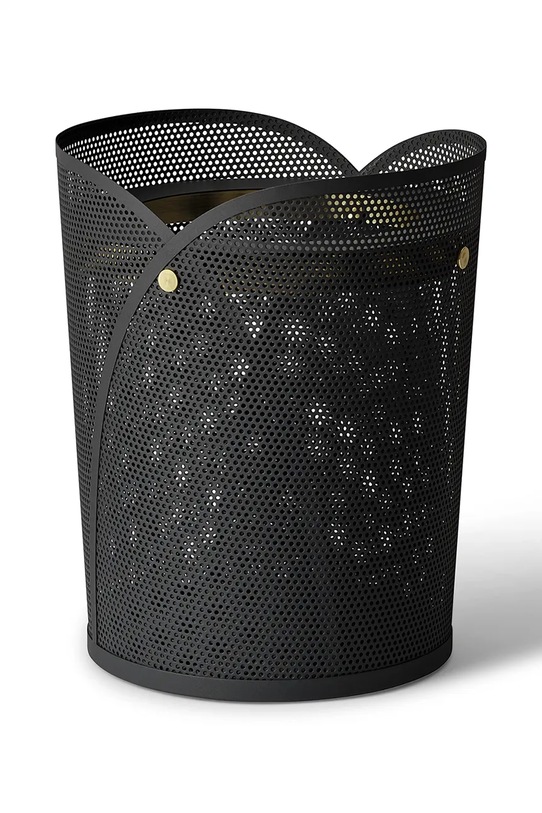 Gejst kosz na śmieci ze stali nierdzewnej 35,4 x 28,7 x 28,7 cm czarny G10365