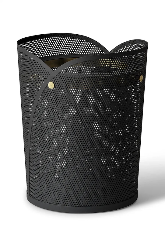 Gejst kosz na śmieci ze stali nierdzewnej 35,4 x 28,7 x 28,7 cm czarny G10365