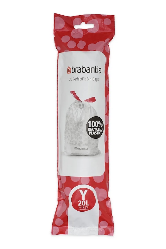 Brabantia worki na śmieci 20 l 138300. biały AA00