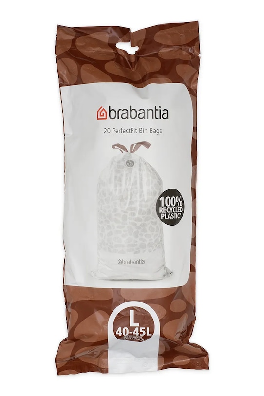 Brabantia worki na śmieci 40-45 l 138669 biały AA00