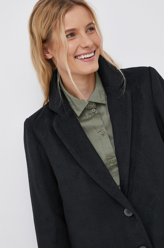 Vila - Płaszcz czarny 14056450