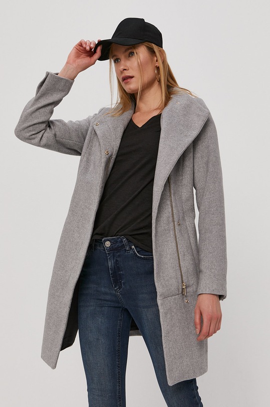 Vero Moda Płaszcz pozostałe szary 10237744
