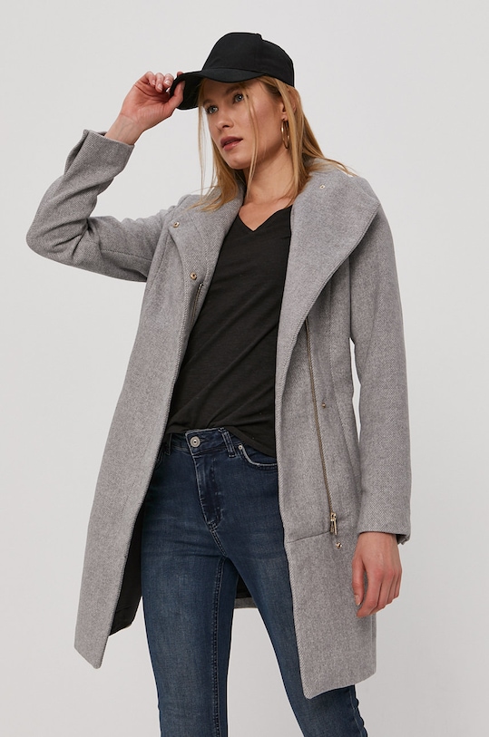 Vero Moda Płaszcz pozostałe szary 10237744