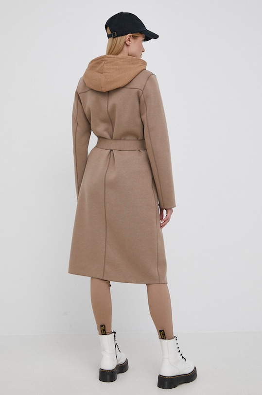 Odzież Vila płaszcz 14060740.Portabella beżowy