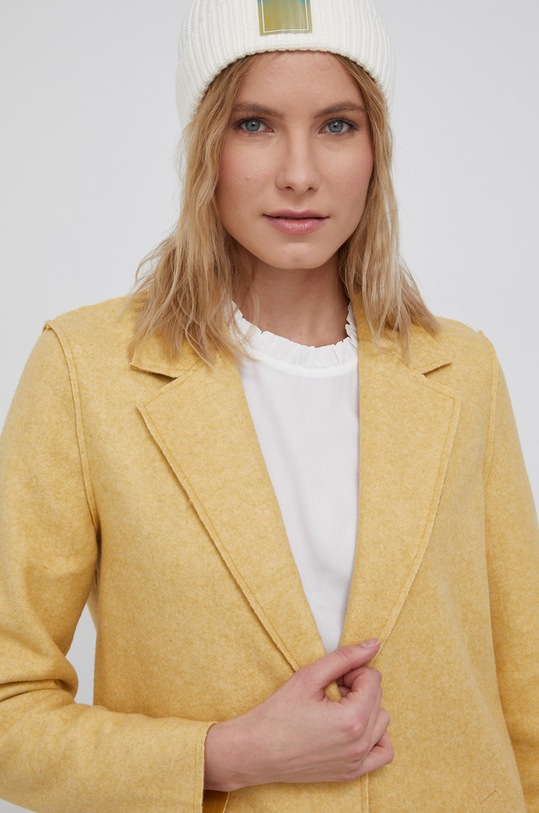 Vero Moda palton 10248801.ChaiTea galben