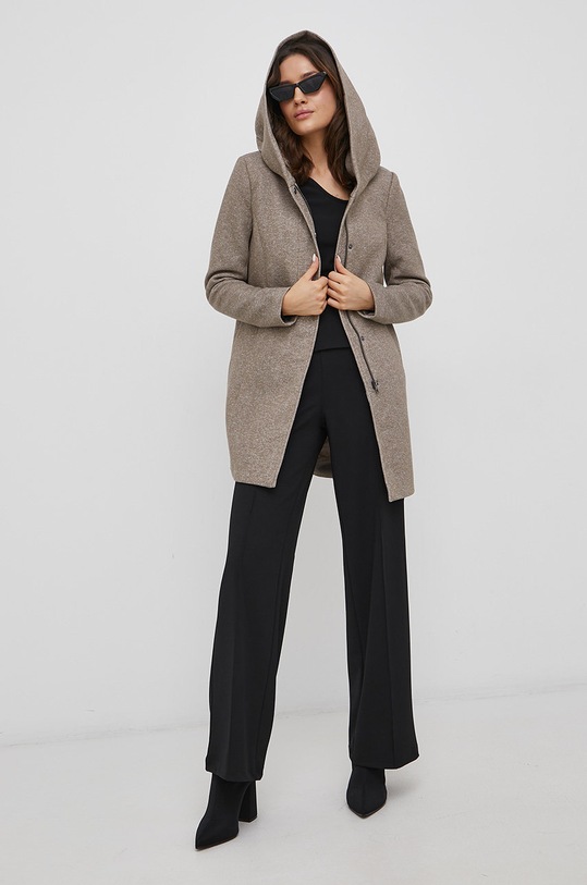 Only - Kabát nezateplené béžová 15142911.Walnut