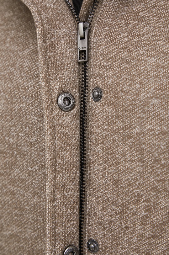 Only - Kabát 15142911.Walnut béžová