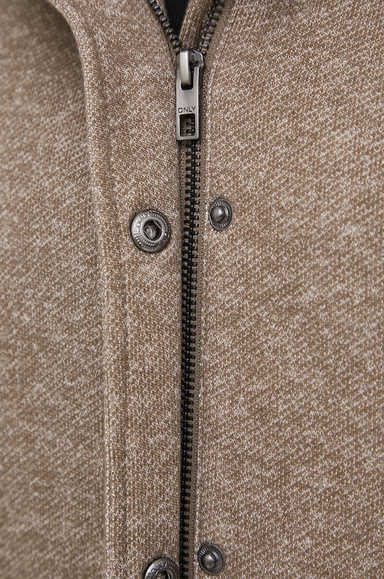 Only - Kabát 15142911.Walnut béžová