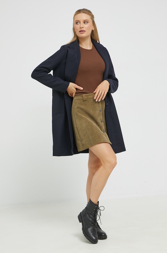 Only płaszcz 15213300.NightSky granatowy AA00
