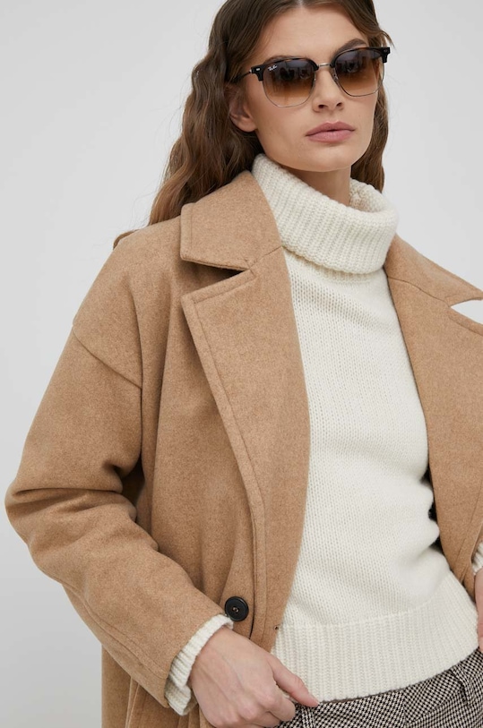 Vero Moda płaszcz beżowy 10267449.TigersEye