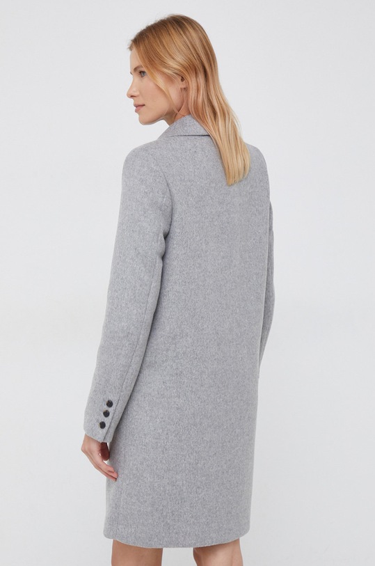 Odzież Selected Femme płaszcz wełniany 16079292.LightGreyM szary