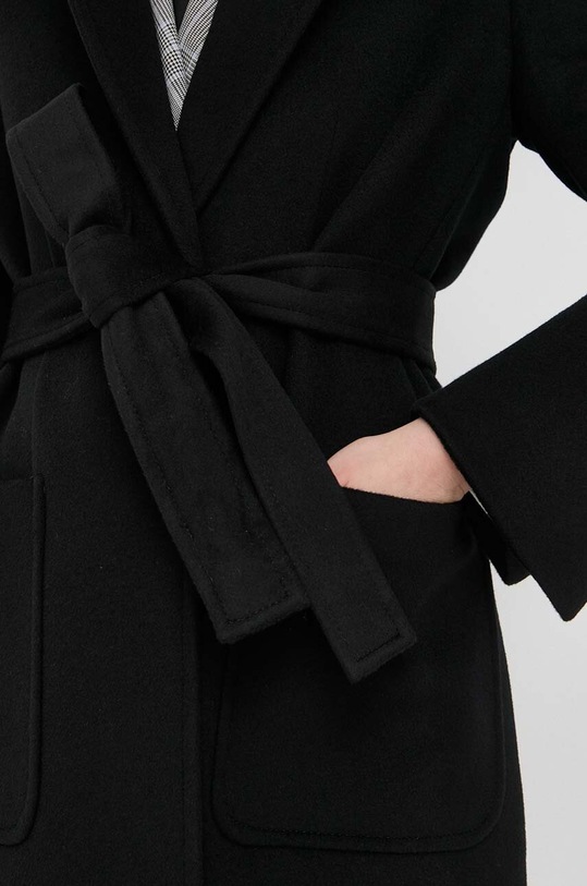 MAX&Co. płaszcz wełniany 40119723 czarny