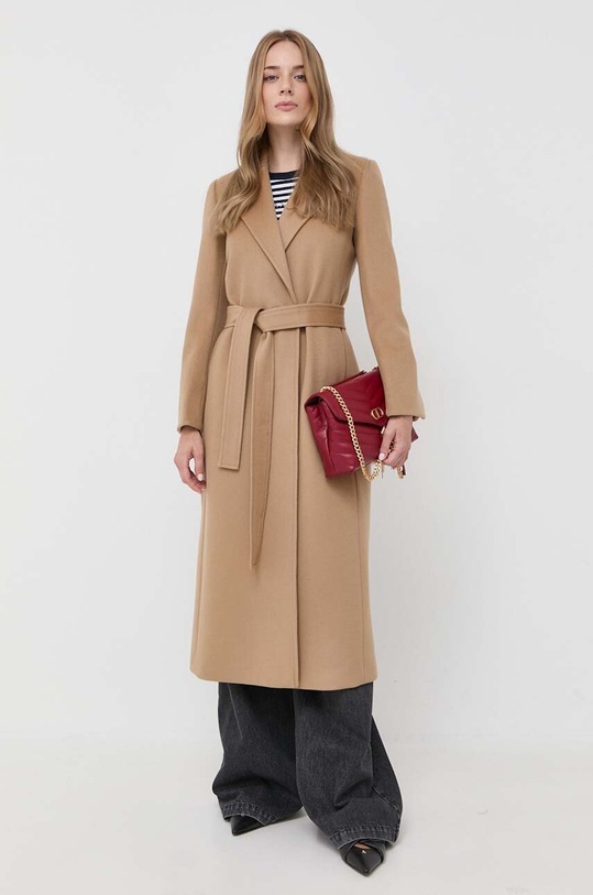 Vuneni kaput MAX&Co. vuna bež 40149523